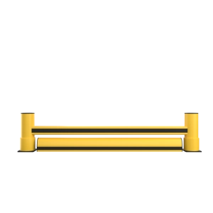 1R Delta Barrière D'extrémité de Rack + Kerb