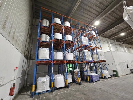 Rayonnages à accumulation