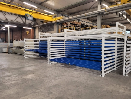 Supports extensibles pour plaques et tubes