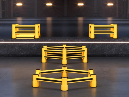 Barrières de colonnes/coin