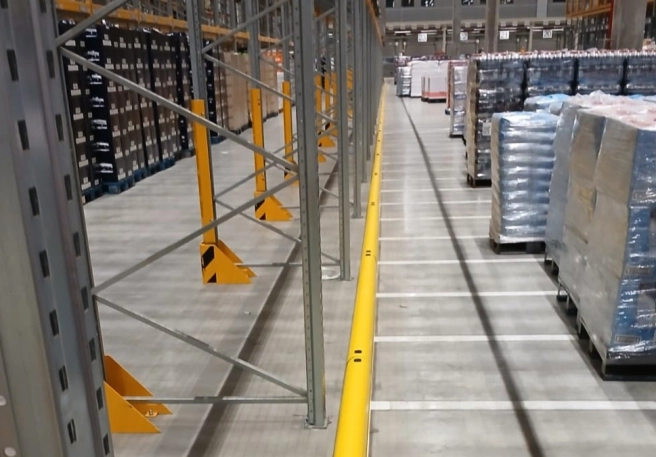 Installation de Protection flexible: Bornes et Bordures