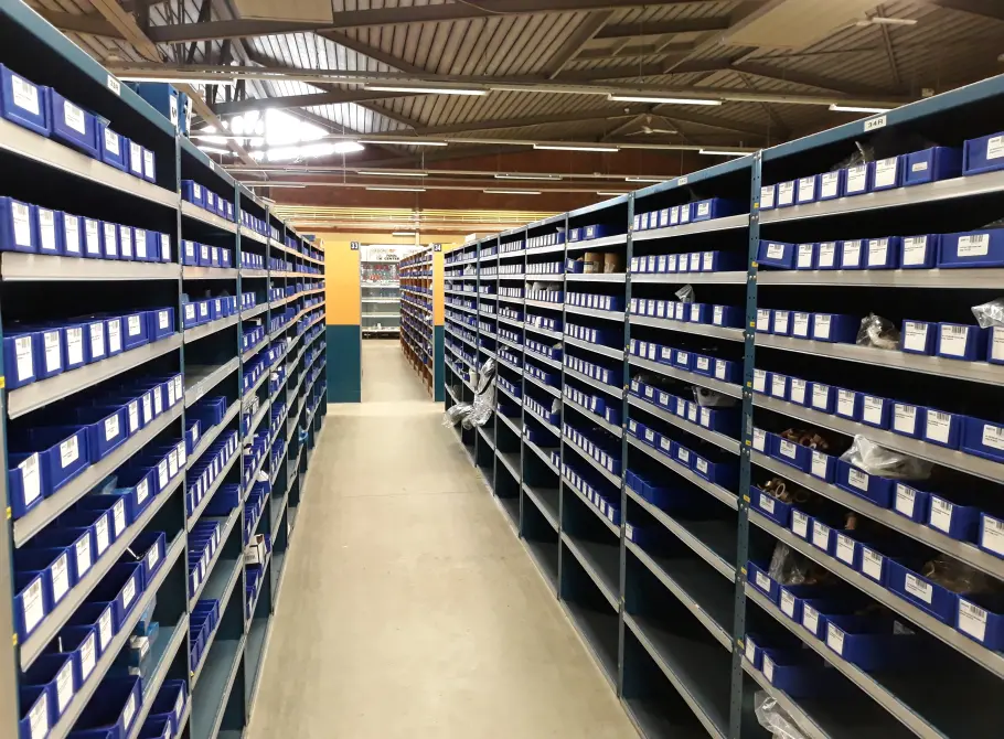 Les bons rayonnages pour votre entrepôt ou votre magasin