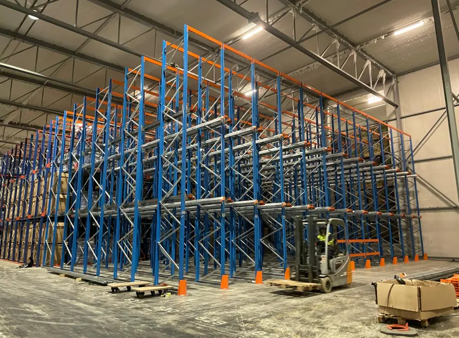 Les avantages du rayonnage à accumulation