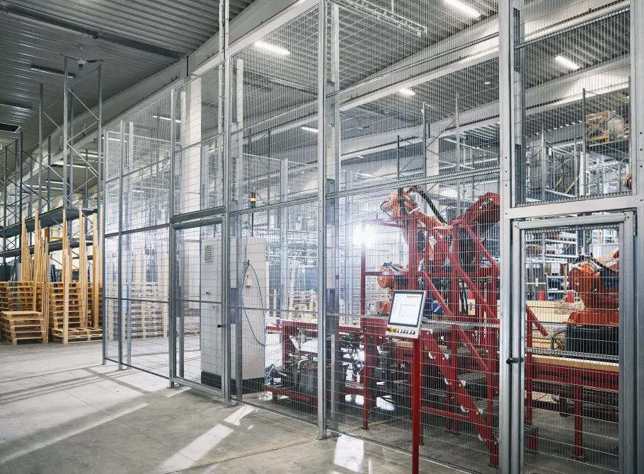 Les avantages des cloisons grillagées ?